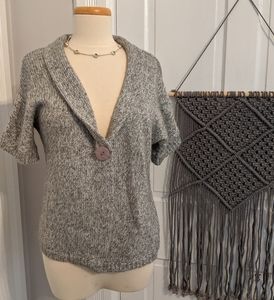 Silver Knit Cardigan